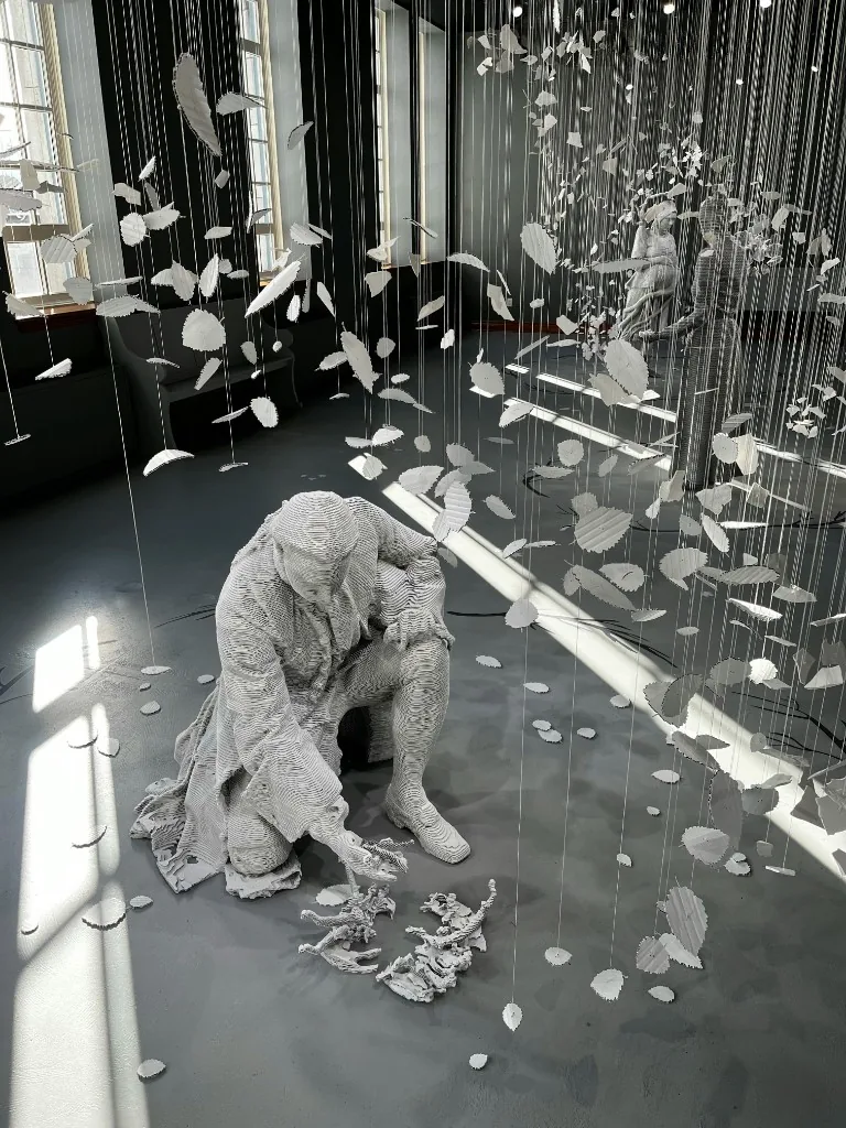Large-scale Display Models and 3D printed sculptural installations for gallery presentations in Dubai