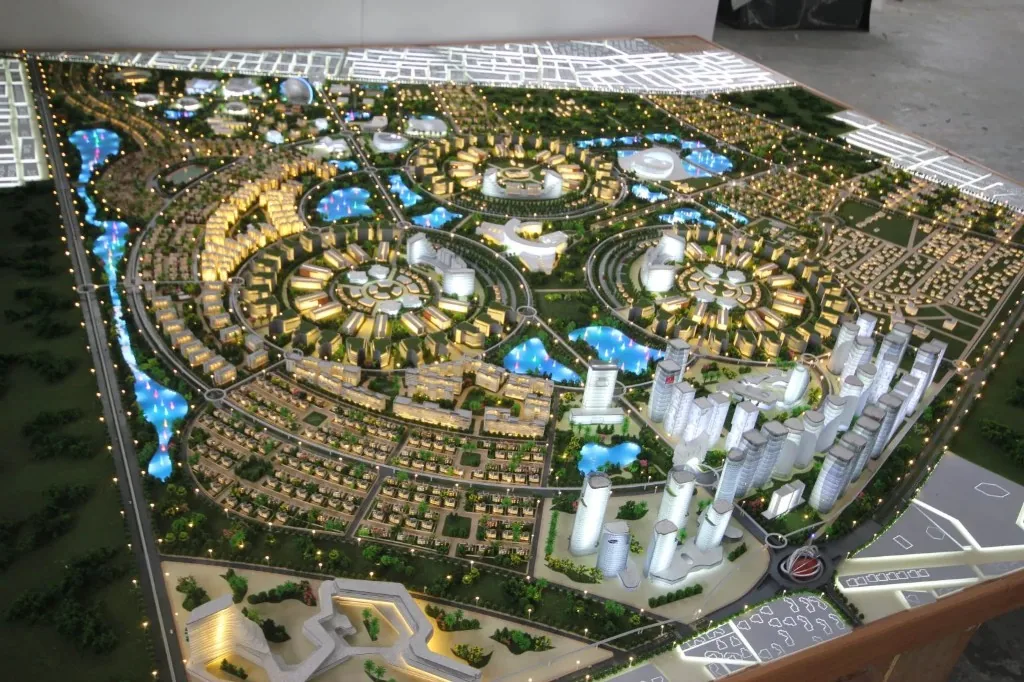 Master Plan Models for real estate and urban planning projects in UAE