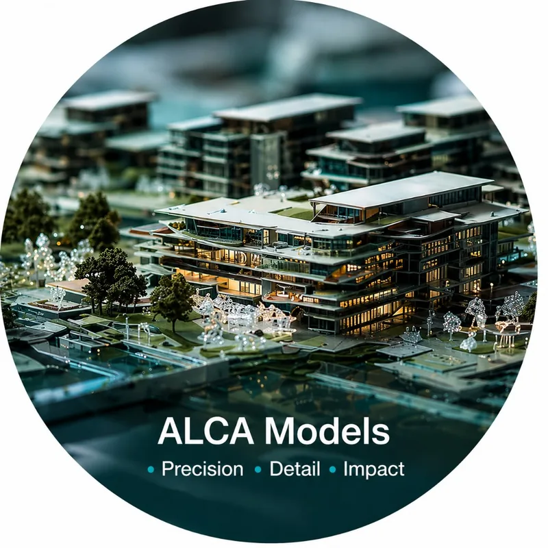 ALCA Models architectural scale model